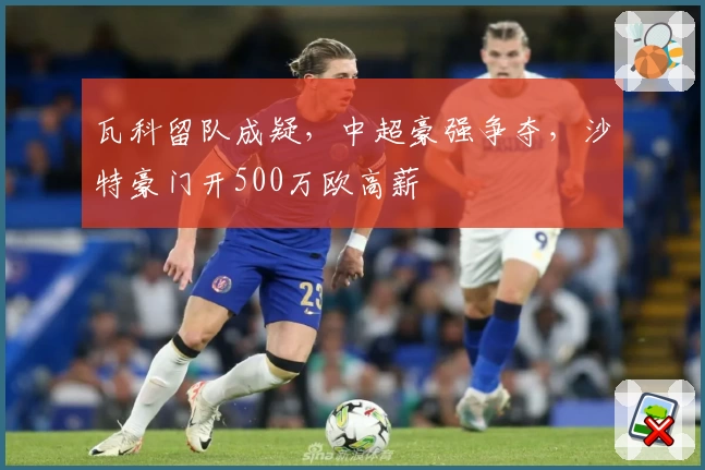 瓦科留队成疑，中超豪强争夺，沙特豪门开500万欧高薪